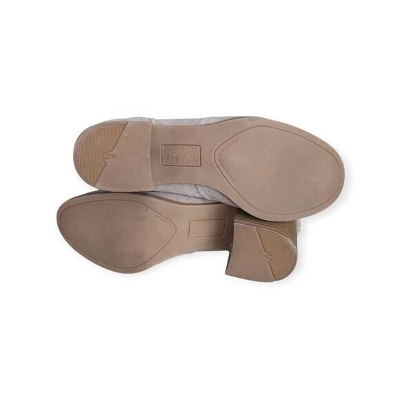 CANYON RIVER BLUES SAVANNAH WESTERNSUEDE BEIGE/TAUPE BOOTIES SZ.7.5 EUC. - Picture 7 of 9